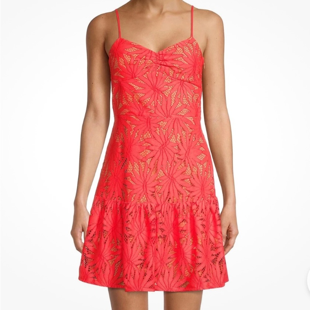 Coral Lace Sundress by MICHAEL KORS.
Size 12